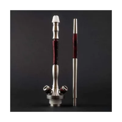 UNION FIBONACCI ACRYLIC BLACK RED HOOKAH