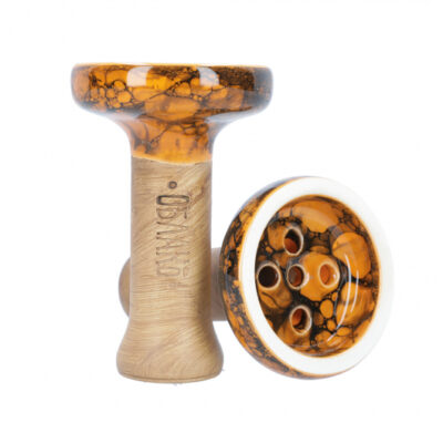 OBLAKO GLAZE KILLER ORANGE BLK MARBLE